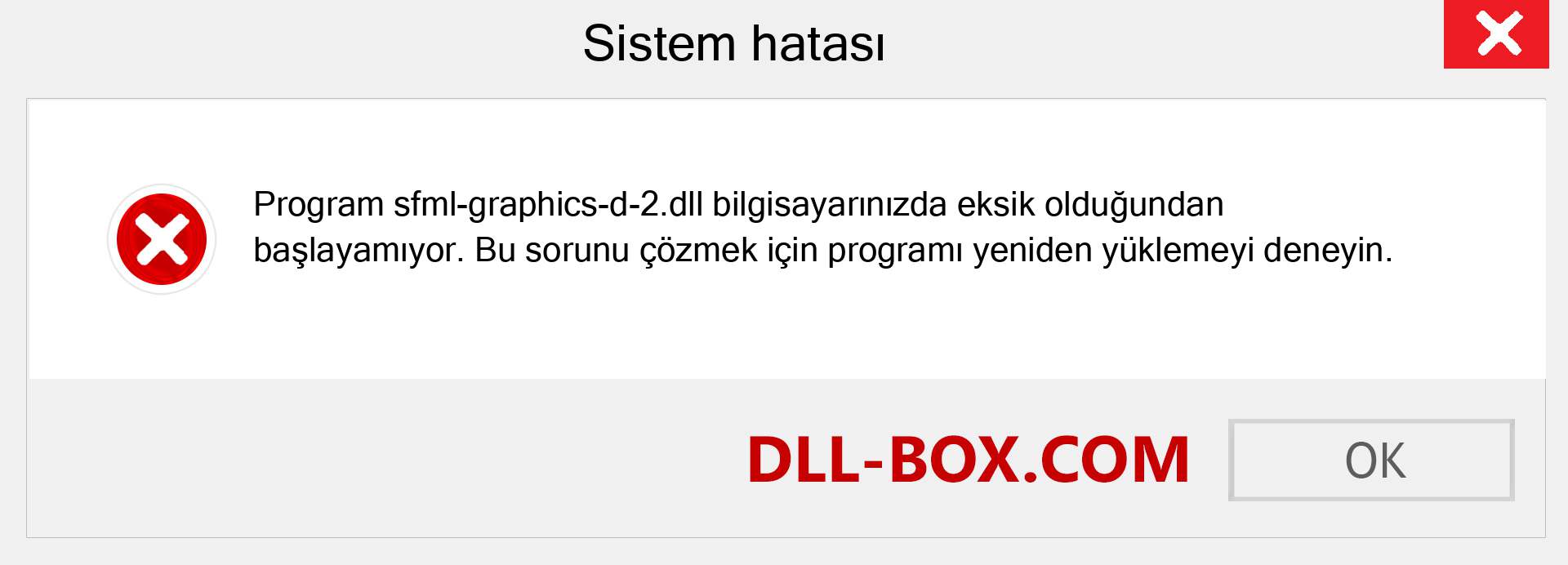 sfml-graphics-d-2.dll dosyası eksik mi? Windows 7, 8, 10 için İndirin - Windows'ta sfml-graphics-d-2 dll Eksik Hatasını Düzeltin, fotoğraflar, resimler